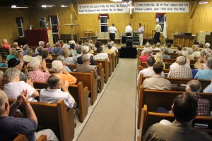 Lumber River Quartet, Lewistown Valley Tabernacle, Tamaqua, Walker Township, 8-22-2014 (14)