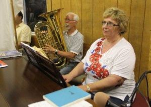 Lumber River Quartet, Lewistown Valley Tabernacle, Tamaqua, Walker Township, 8-22-2014 (47)
