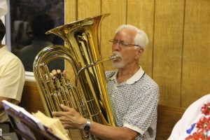 Lumber River Quartet, Lewistown Valley Tabernacle, Tamaqua, Walker Township, 8-22-2014 (49)