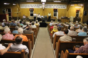 Lumber River Quartet, Lewistown Valley Tabernacle, Tamaqua, Walker Township, 8-22-2014 (53)