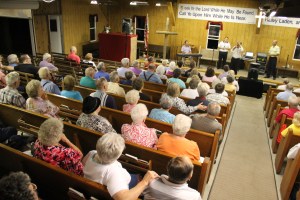 Lumber River Quartet, Lewistown Valley Tabernacle, Tamaqua, Walker Township, 8-22-2014 (54)