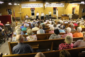 Lumber River Quartet, Lewistown Valley Tabernacle, Tamaqua, Walker Township, 8-22-2014 (61)