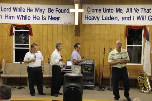Lumber River Quartet, Lewistown Valley Tabernacle, Tamaqua, Walker Township, 8-22-2014 (90)