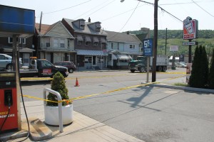 Man Dies after Being Tazed by Police, Sunoco, Tamaqua, 8-8-2014 (14)