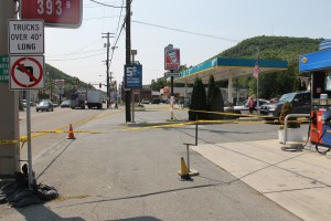 Man Dies after Being Tazed by Police, Sunoco, Tamaqua, 8-8-2014 (15)