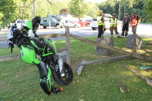 Motorcycle Accident, Man Flown, US209, near Cumbola, 8-9-2014 (6)