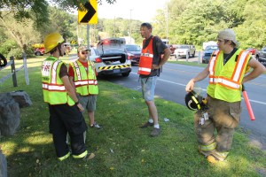 Motorcycle Accident, Man Flown, US209, near Cumbola, 8-9-2014 (8)