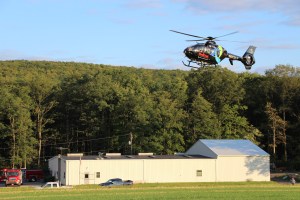 Motorcycle Crash, Man Lifeflighted, 900 block of Valley Road, Tamaqua, Walker Township, 8-24-2014 (33)