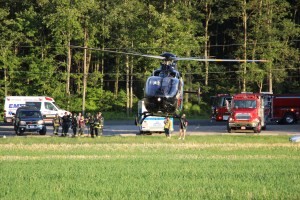 Motorcycle Crash, Man Lifeflighted, 900 block of Valley Road, Tamaqua, Walker Township, 8-24-2014 (46)
