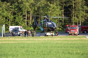 Motorcycle Crash, Man Lifeflighted, 900 block of Valley Road, Tamaqua, Walker Township, 8-24-2014 (47)