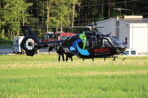 Motorcycle Crash, Man Lifeflighted, 900 block of Valley Road, Tamaqua, Walker Township, 8-24-2014 (50)