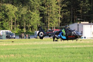 Motorcycle Crash, Man Lifeflighted, 900 block of Valley Road, Tamaqua, Walker Township, 8-24-2014 (53)