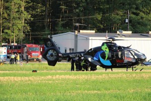 Motorcycle Crash, Man Lifeflighted, 900 block of Valley Road, Tamaqua, Walker Township, 8-24-2014 (67)