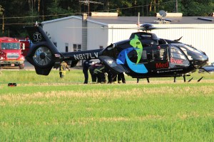 Motorcycle Crash, Man Lifeflighted, 900 block of Valley Road, Tamaqua, Walker Township, 8-24-2014 (72)