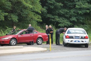 Multiple Police Vehicles, SR309, south part of Tamaqua, 8-15-2014 (76)