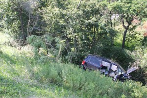 MVA, Car Misses Trees, mile marker 125.2, Interstate 81, Ryan Township,8-9-2014 (22)