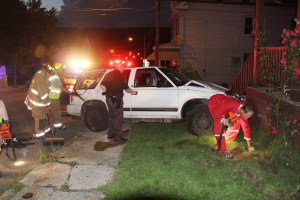 Overturned Vehicle, photo from Harry Hontz, SR902, Lansford, 8-27-2014 (15)