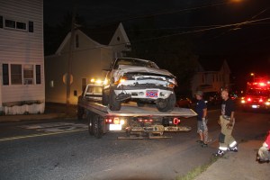 Overturned Vehicle, photo from Harry Hontz, SR902, Lansford, 8-27-2014 (20)