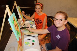 Paint and Laugh, Community Arts Center, Tamaqua, 8-2-2014 (9)