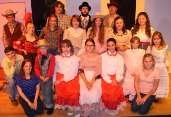 Pre performance of The Groom Has Cold Feet, Community Arts Center, Tamaqua, 8-18-2014 (14)