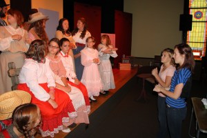 Pre performance of The Groom Has Cold Feet, Community Arts Center, Tamaqua, 8-18-2014 (36)