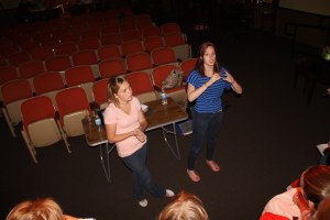 Pre performance of The Groom Has Cold Feet, Community Arts Center, Tamaqua, 8-18-2014 (38)