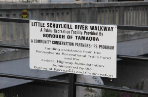 Pre Schuylkill River Cleanup, Next to Boyer's Food Market, Tamaqua, 8-7-2014 (67)