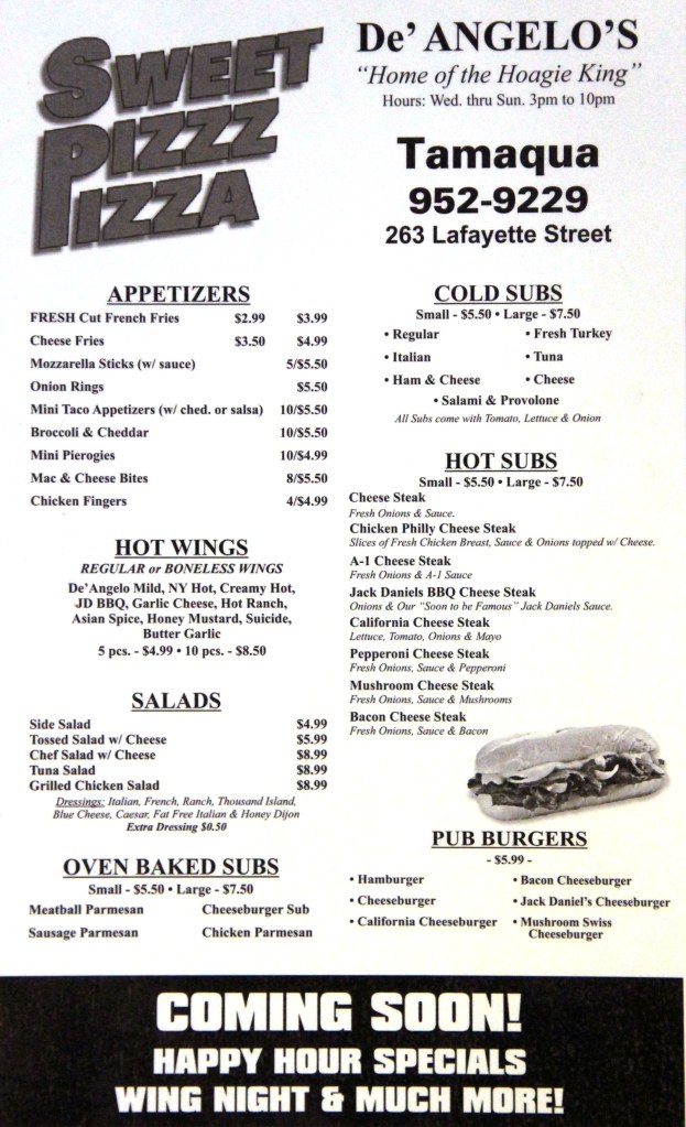 Ribbon Cutting, Sweet Pizzz Pizza, DeAngelo's Pizza, 2 Corner's Whiskey Bar, Tamaqua, 8-6-2014 (18)