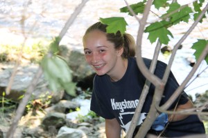 River Cleanup, Little Schuylkill River, next to Boyer's Food Market, Tamaqua, 8-9-2014 (15)