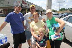 River Cleanup, Little Schuylkill River, next to Boyer's Food Market, Tamaqua, 8-9-2014 (44)