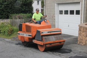 Road Patch Repair Work, Borough Workers, Spring Street, Tamaqua, 8-6-2014 (9)