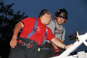 Rope Decent, Rappel Training, Citizen's Fire Company, Tamaqua, 8-11-2014 (180)