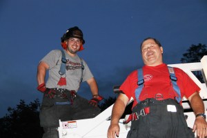 Rope Decent, Rappel Training, Citizen's Fire Company, Tamaqua, 8-11-2014 (181)