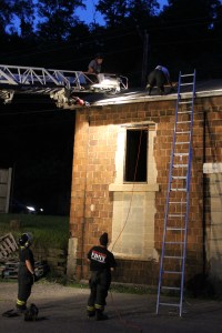 Rope Decent, Rappel Training, Citizen's Fire Company, Tamaqua, 8-11-2014 (183)