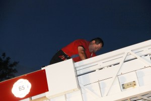 Rope Decent, Rappel Training, Citizen's Fire Company, Tamaqua, 8-11-2014 (224)