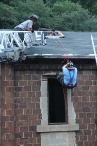 Rope Decent, Rappel Training, Citizen's Fire Company, Tamaqua, 8-11-2014 (38)