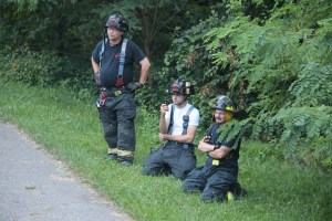 Rope Decent, Rappel Training, Citizen's Fire Company, Tamaqua, 8-11-2014 (48)
