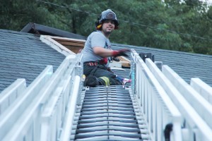 Rope Decent, Rappel Training, Citizen's Fire Company, Tamaqua, 8-11-2014 (60)