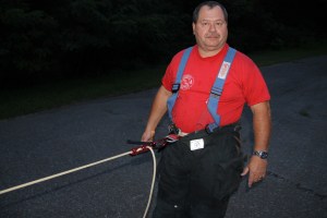 Rope Decent, Rappel Training, Citizen's Fire Company, Tamaqua, 8-11-2014 (79)