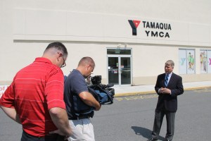 Senator Dave Argall, Advocacy Week, Tamaqua YMCA, Tamaqua, 8-7-2014 (39)