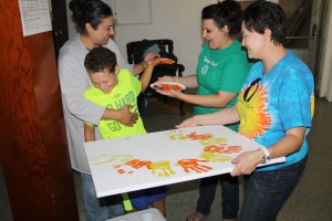 Sight Camp Visits Community Arts Center, Tamaqua, 8-14-2014 (3)