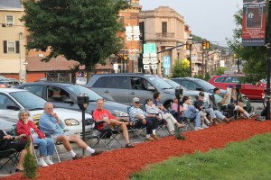 Todd Wolfe Band, Chamber of Comerce Concert Series, Train Station, Tamaqua, 8-7-2014 (1)