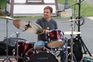 Todd Wolfe Band, Chamber of Comerce Concert Series, Train Station, Tamaqua, 8-7-2014 (18)