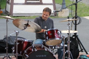 Todd Wolfe Band, Chamber of Comerce Concert Series, Train Station, Tamaqua, 8-7-2014 (19)