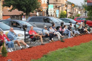 Todd Wolfe Band, Chamber of Comerce Concert Series, Train Station, Tamaqua, 8-7-2014 (2)