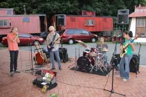 Todd Wolfe Band, Chamber of Comerce Concert Series, Train Station, Tamaqua, 8-7-2014 (22)