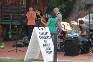 Todd Wolfe Band, Chamber of Comerce Concert Series, Train Station, Tamaqua, 8-7-2014 (3)