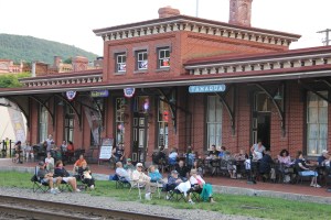 Todd Wolfe Band, Chamber of Comerce Concert Series, Train Station, Tamaqua, 8-7-2014 (9)