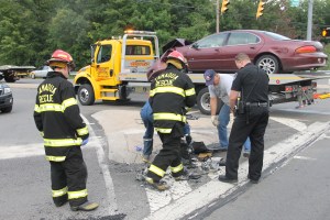 Two Vehicle Accident, Tide Road, SR309, Hometown, 8-11-2014 (26)