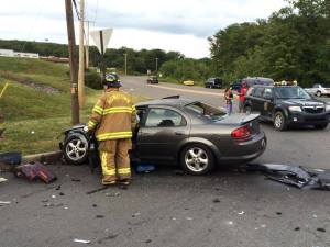 Two Vehicle Accident, Tide Road, SR309, Hometown, 8-11-2014 (802)